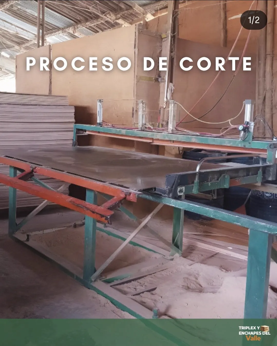 Proceso de corte