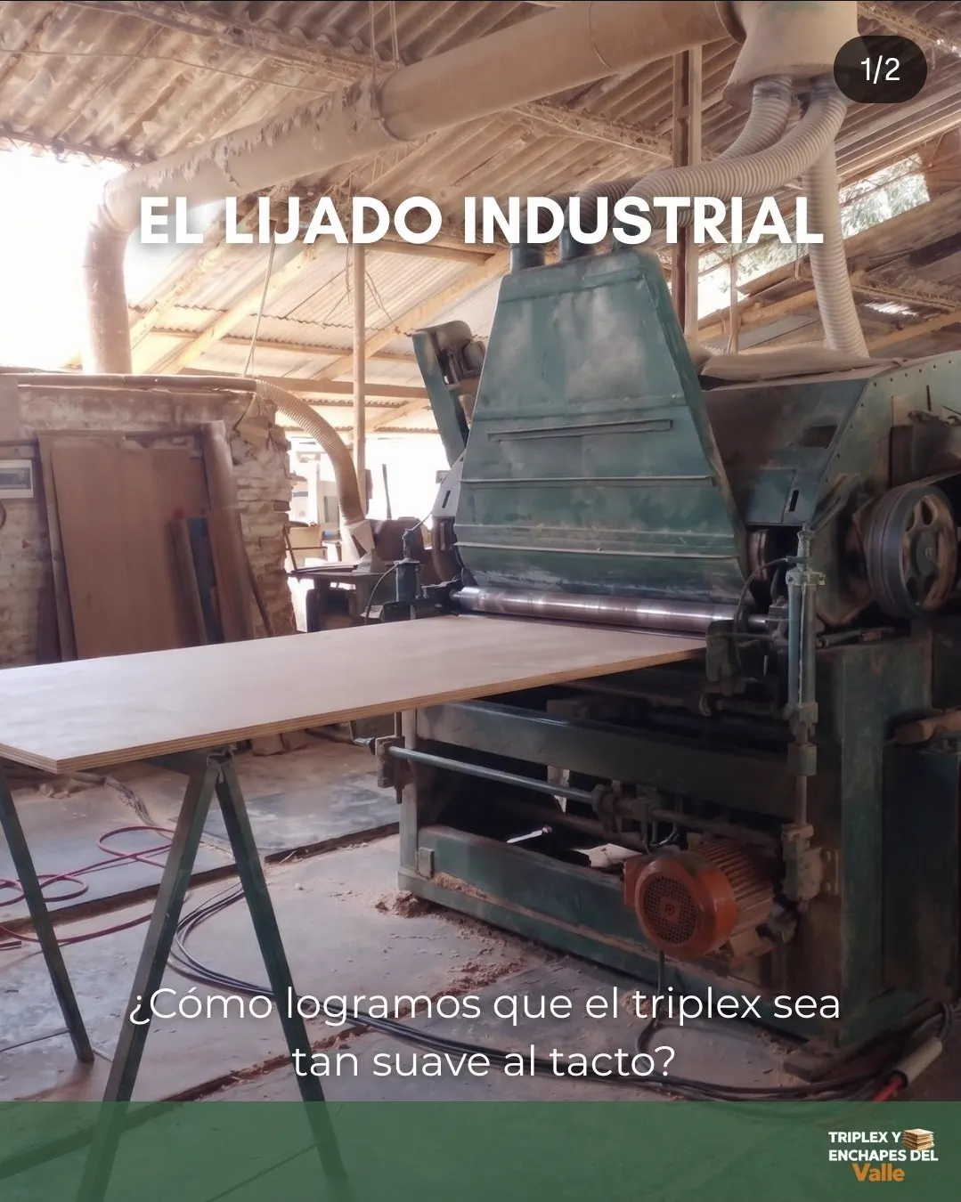 El lijado industrial