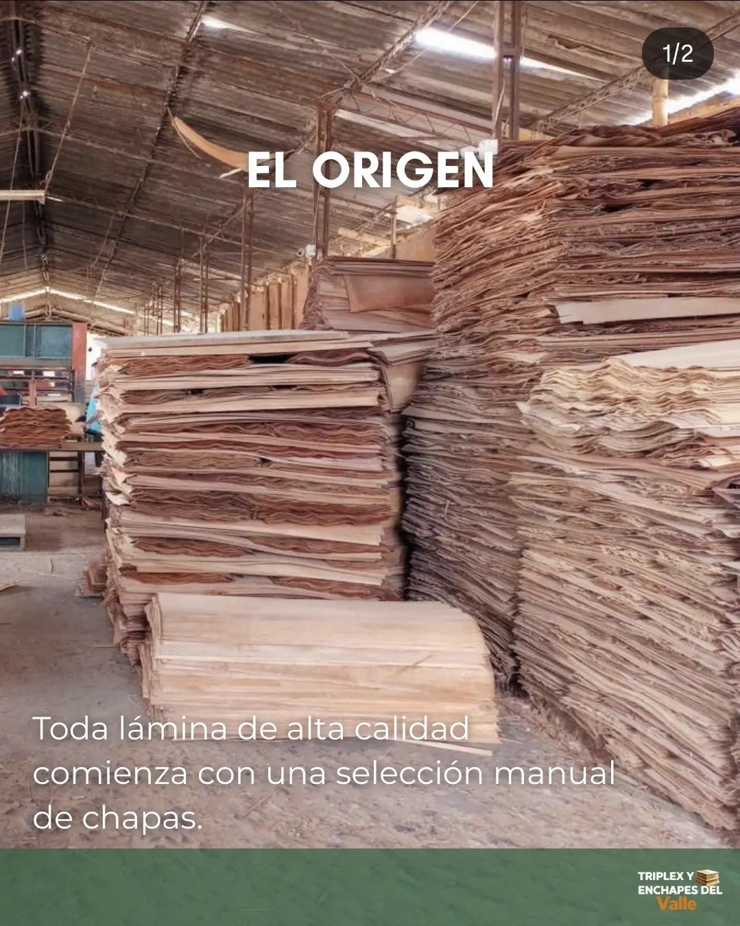 El origen — selección manual de chapas